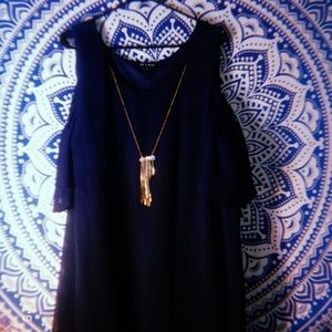 Navy blue dress